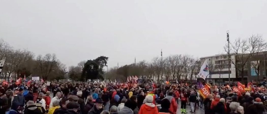 Il y avait quand même 6 000 manifestants à Lorient