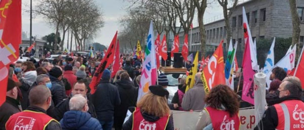 Lorient : autour de 1000 personnes manifestent pour l’augmentation des salaires